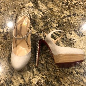 Christian Louboutin platform, Mary Janes